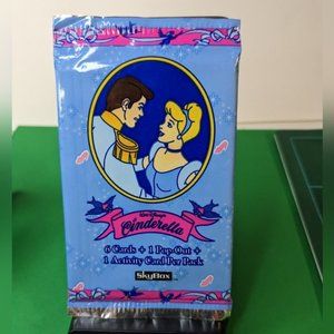 Cinderella Trading Cards Unopened Disney 1995